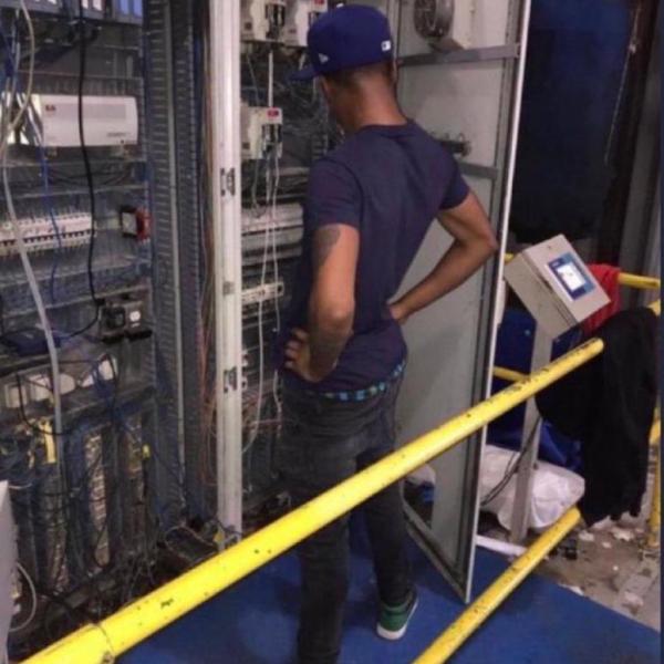 “ It’s only my third day out here…&nbsp;”